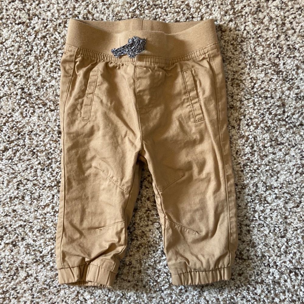 Cat & Jack Khaki Pants. Baby Boy Size 3-6m.